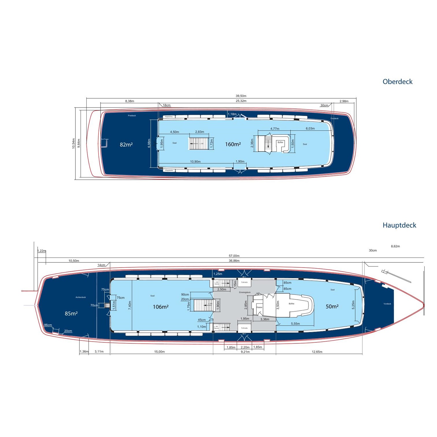 Grundrissplan MS Konstanz
